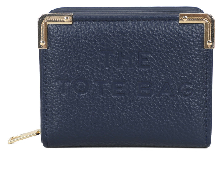 RFID Small Purse with Metal Corner Detail - The Tote Bag Purse