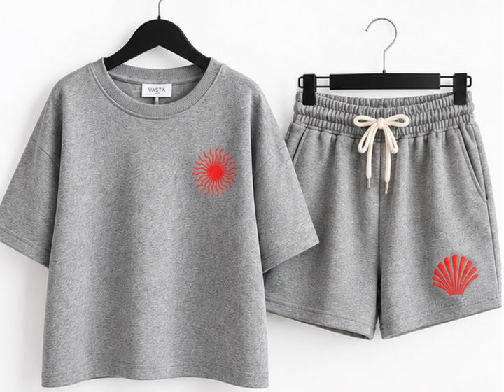 Sun &amp; Shell T-Shirt Short Set