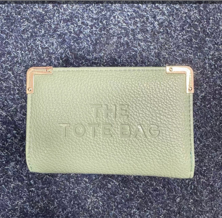 The Tote bag purse with gold edging