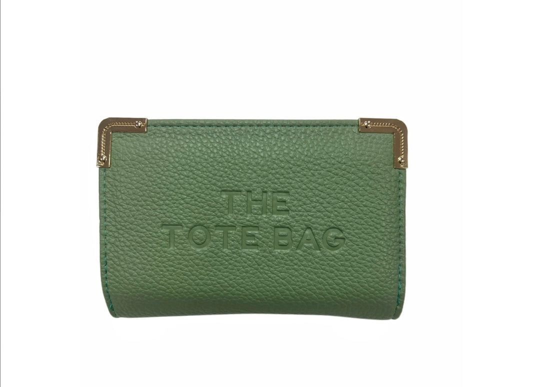 The Tote bag purse with gold edging
