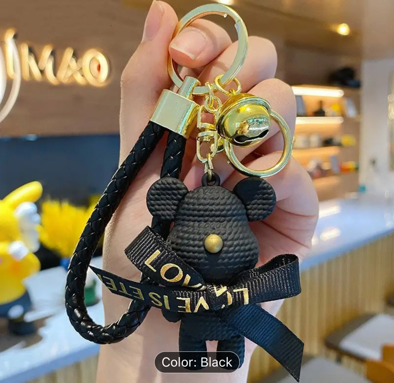 Hard Teddy keyrings