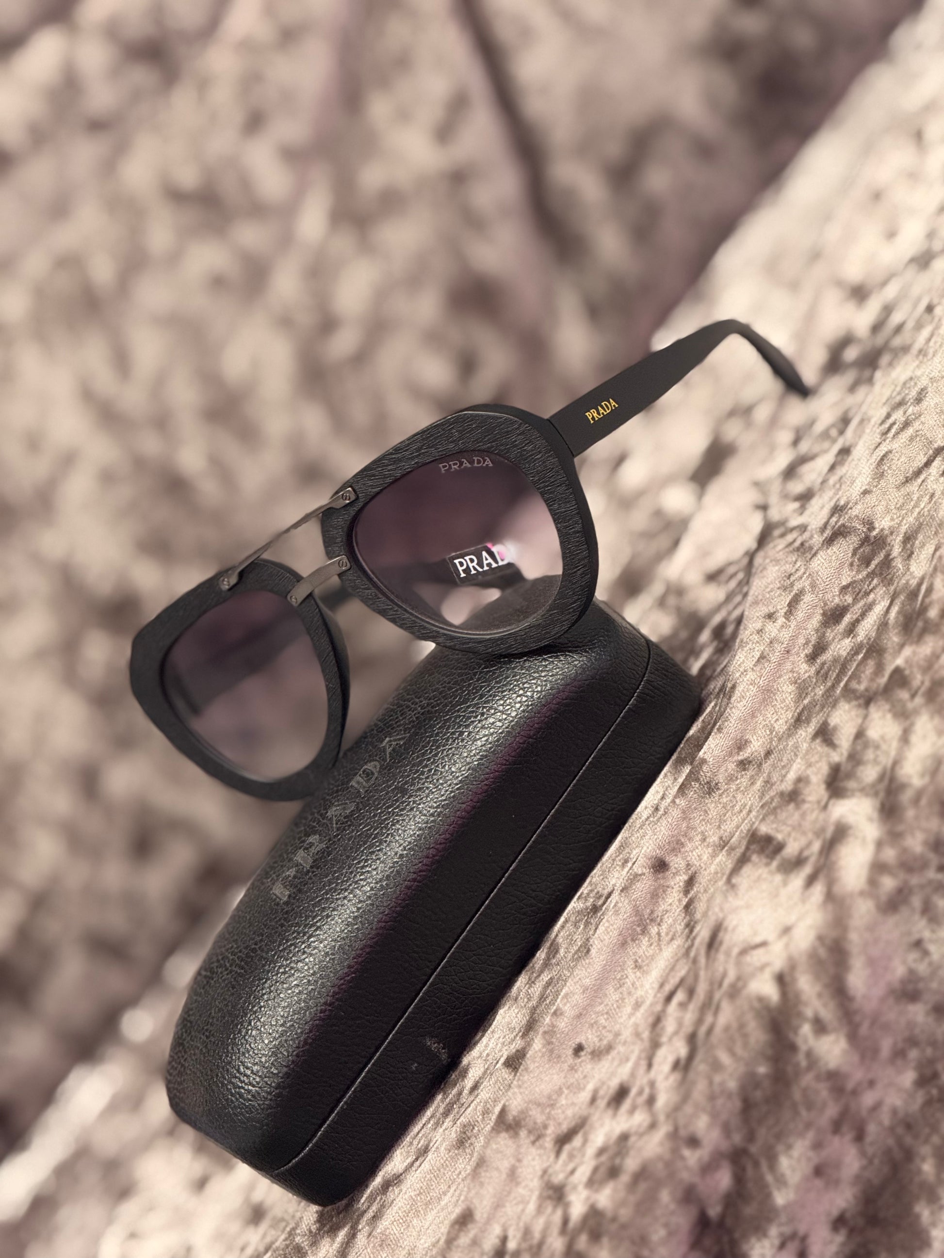 Sunglasses with case