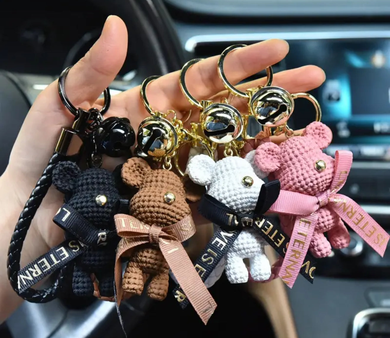 Hard Teddy keyrings