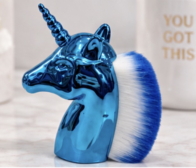 Unicorn Dust Brush | Soft Makeup &amp; Nail Brush
