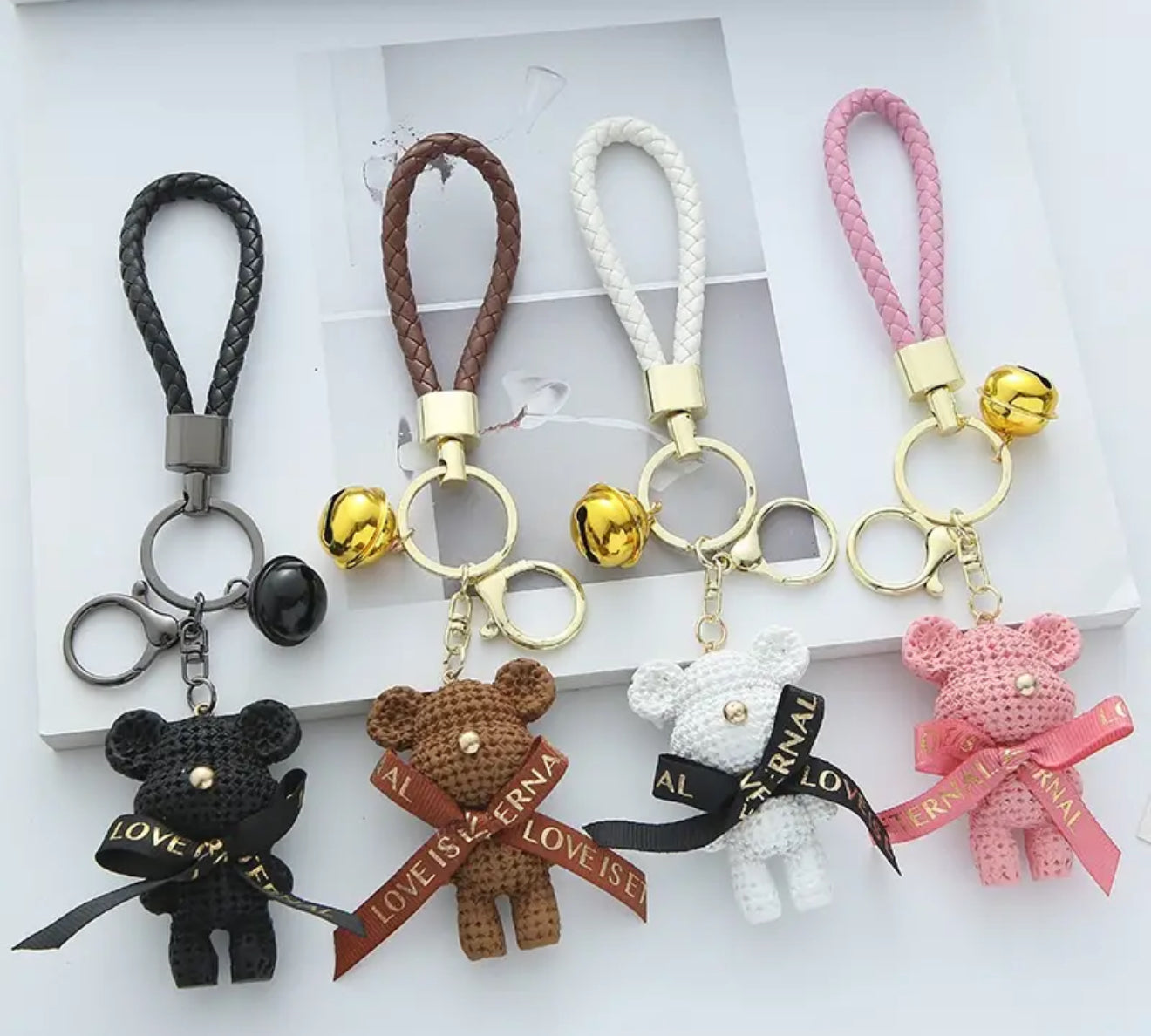 Hard Teddy keyrings