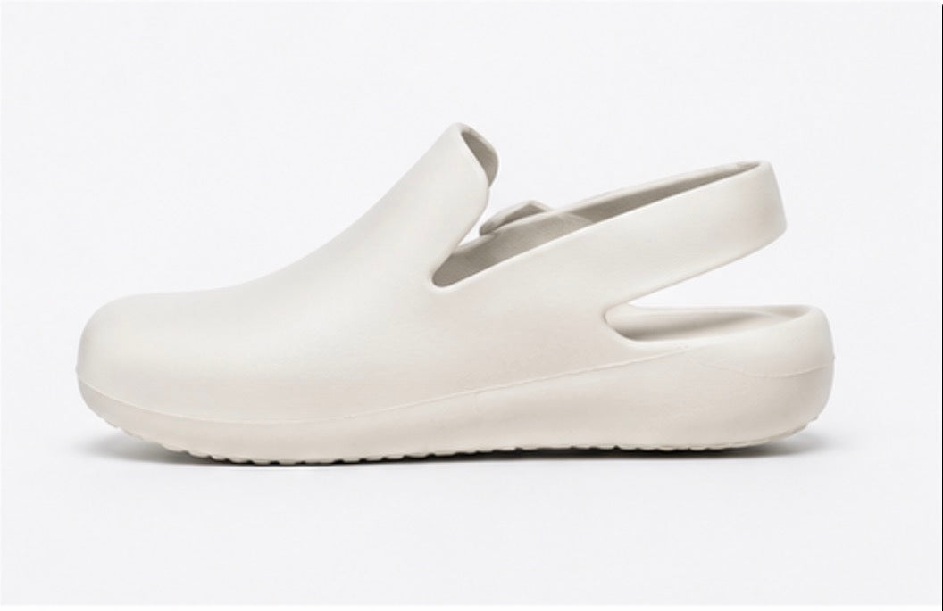 Women’s Lightweight White Foam Comfort Clogs