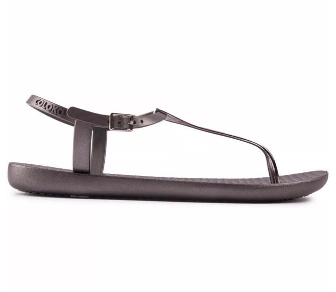 Coloko Sakura Charcoal jelly sandals