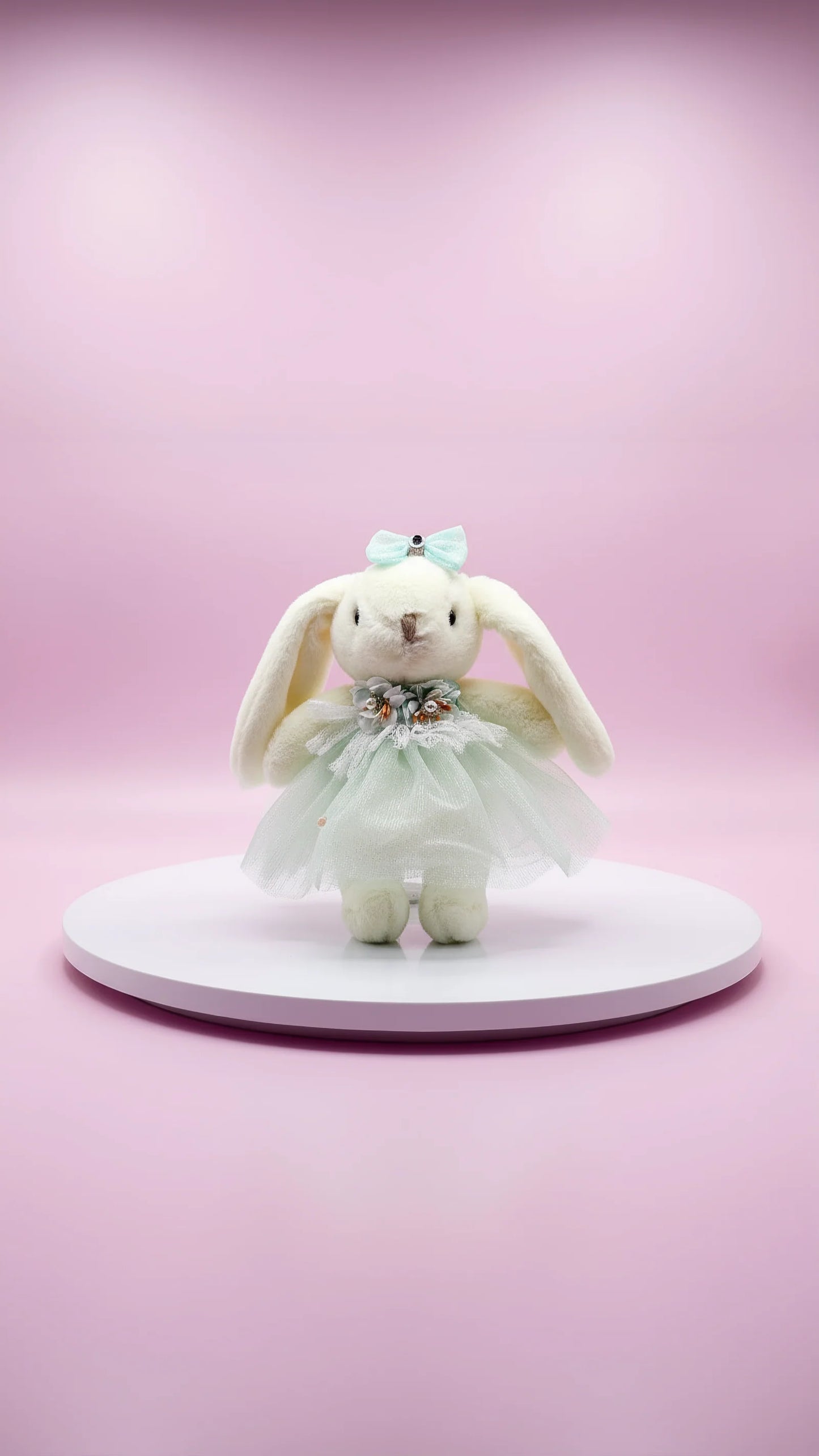 Softie Squad Bunny Rabbit Key Ring