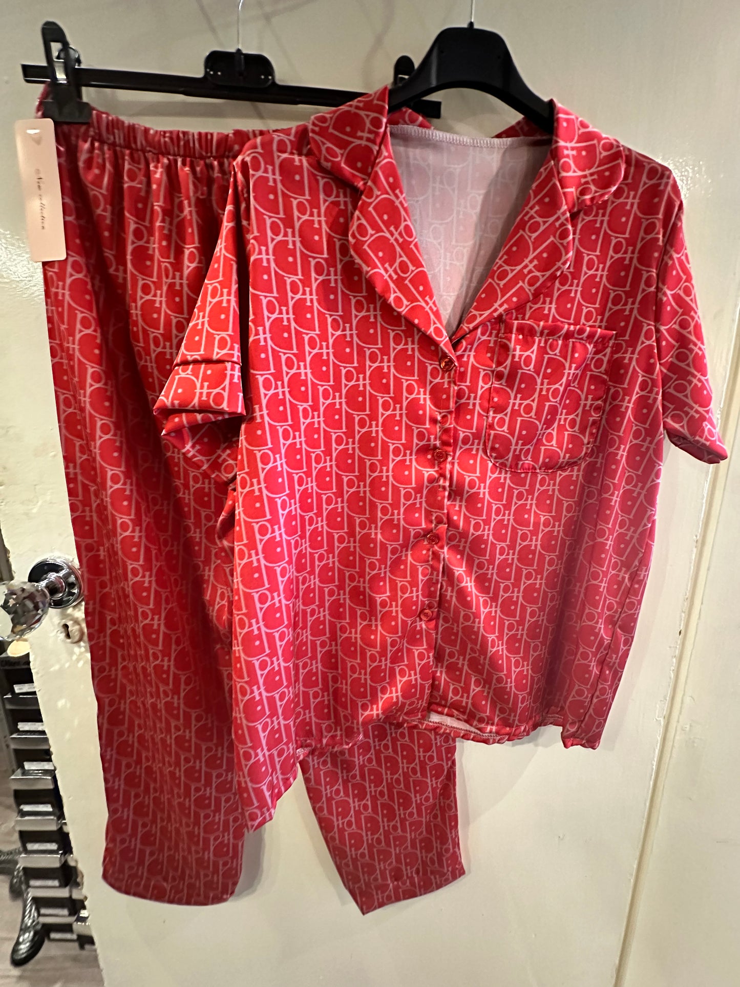 Red pyjama set