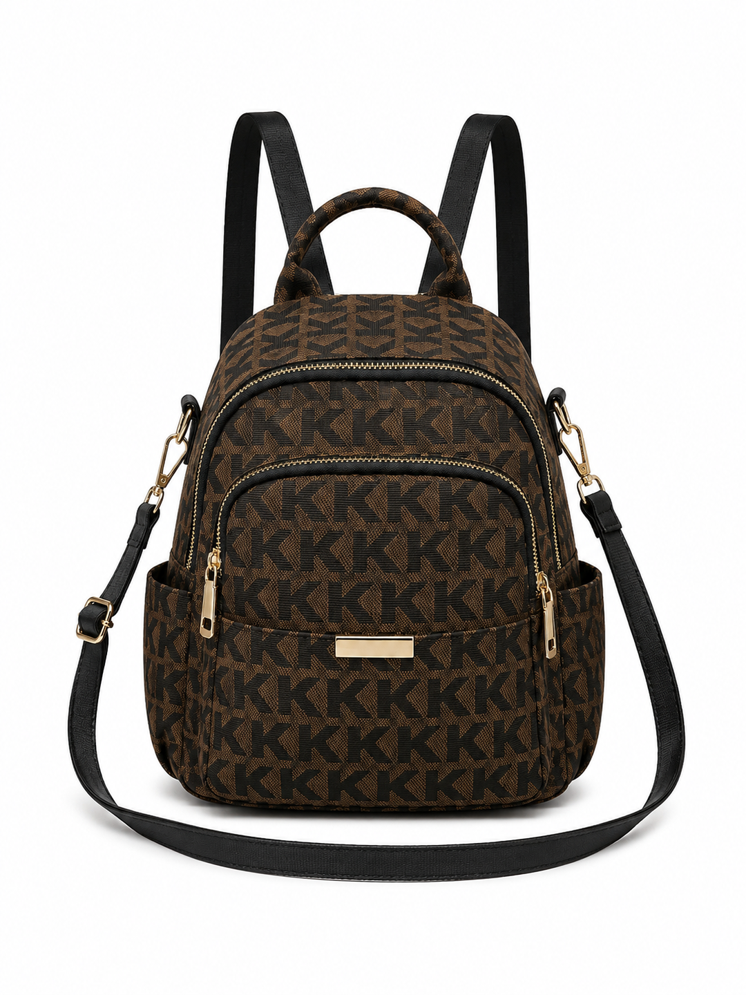 Brown Designer-Inspired Backpack