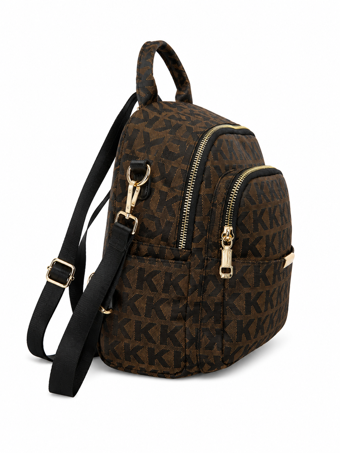 Brown Designer-Inspired Backpack