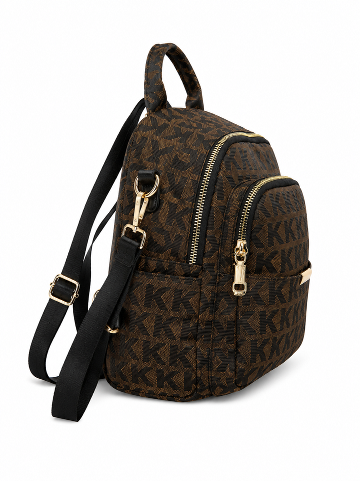 Brown Designer-Inspired Backpack
