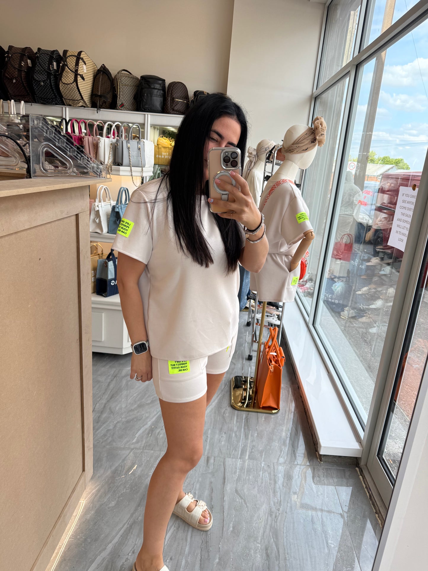 Short lounge wear set