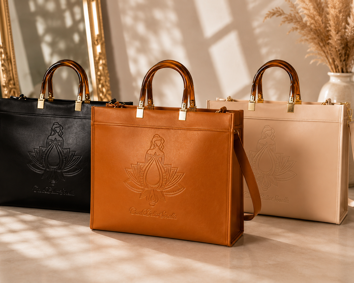 The CBS XL Vegan Leather Tote Bag