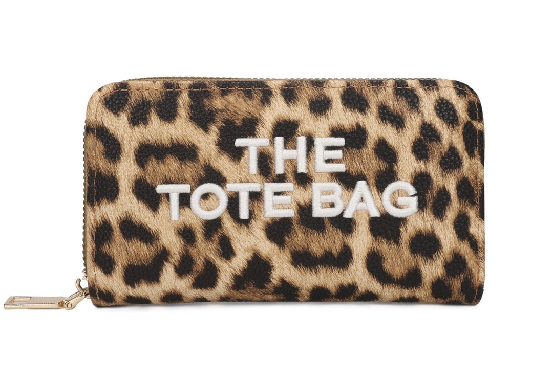 Leopard Print Zip Around Purse – The Tote Bag Style | 3 Colours