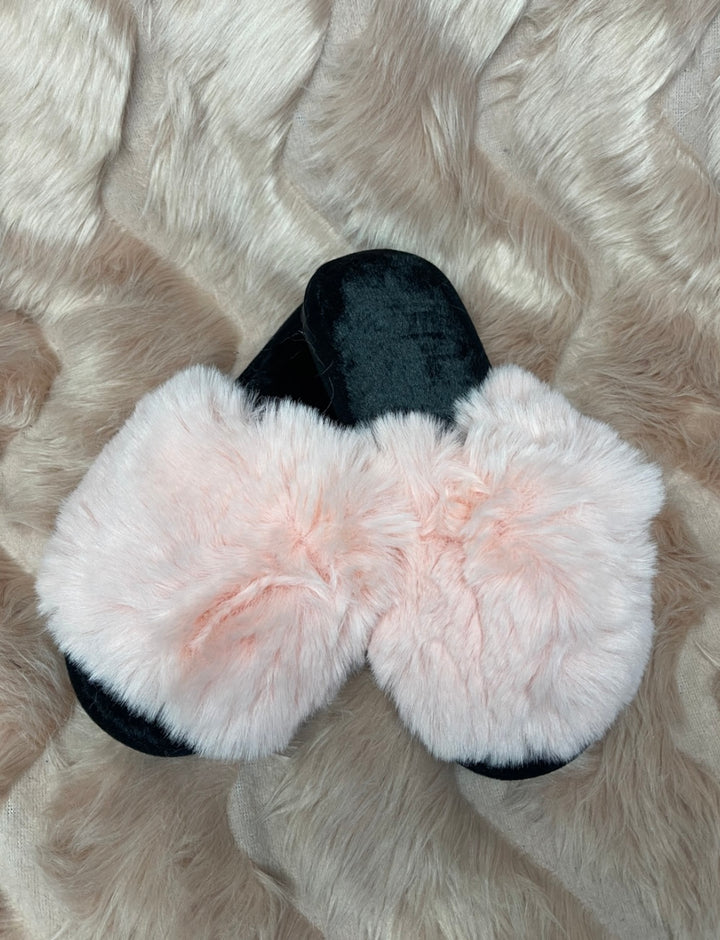 Adult Faux Fur Slipper Sliders