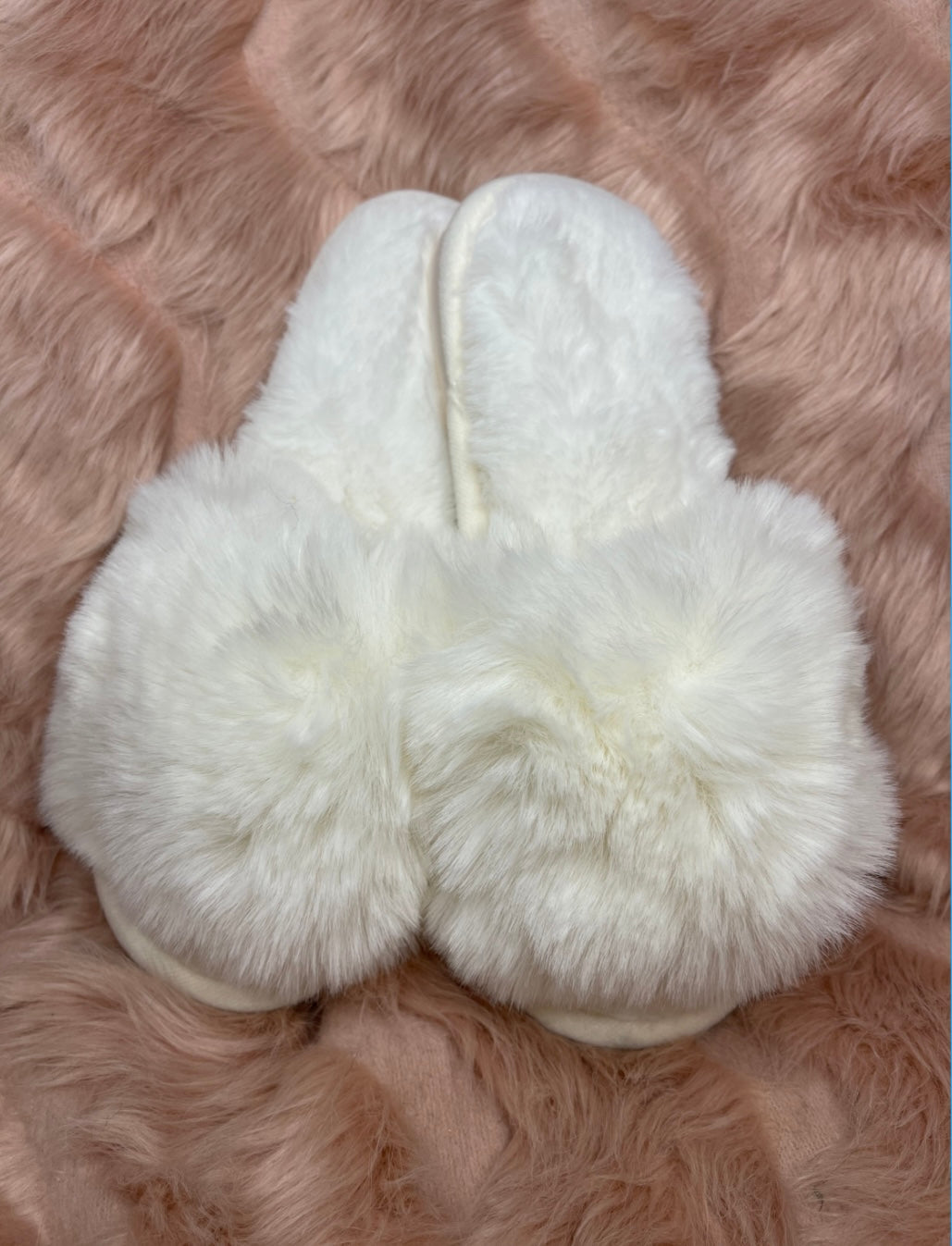 Adult Faux Fur Slipper Sliders