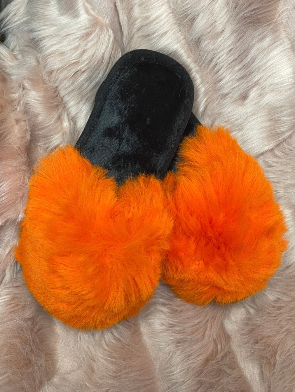 Adult Faux Fur Slipper Sliders