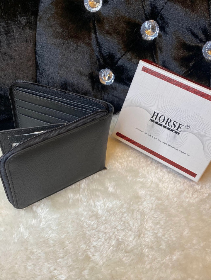 A black leather men&